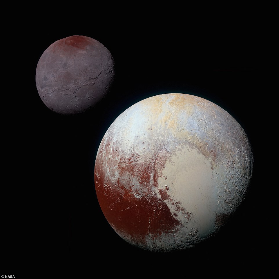 New Horizons запечатлел на Плутоне голубое небо и красные льды (Фото) - фото 1