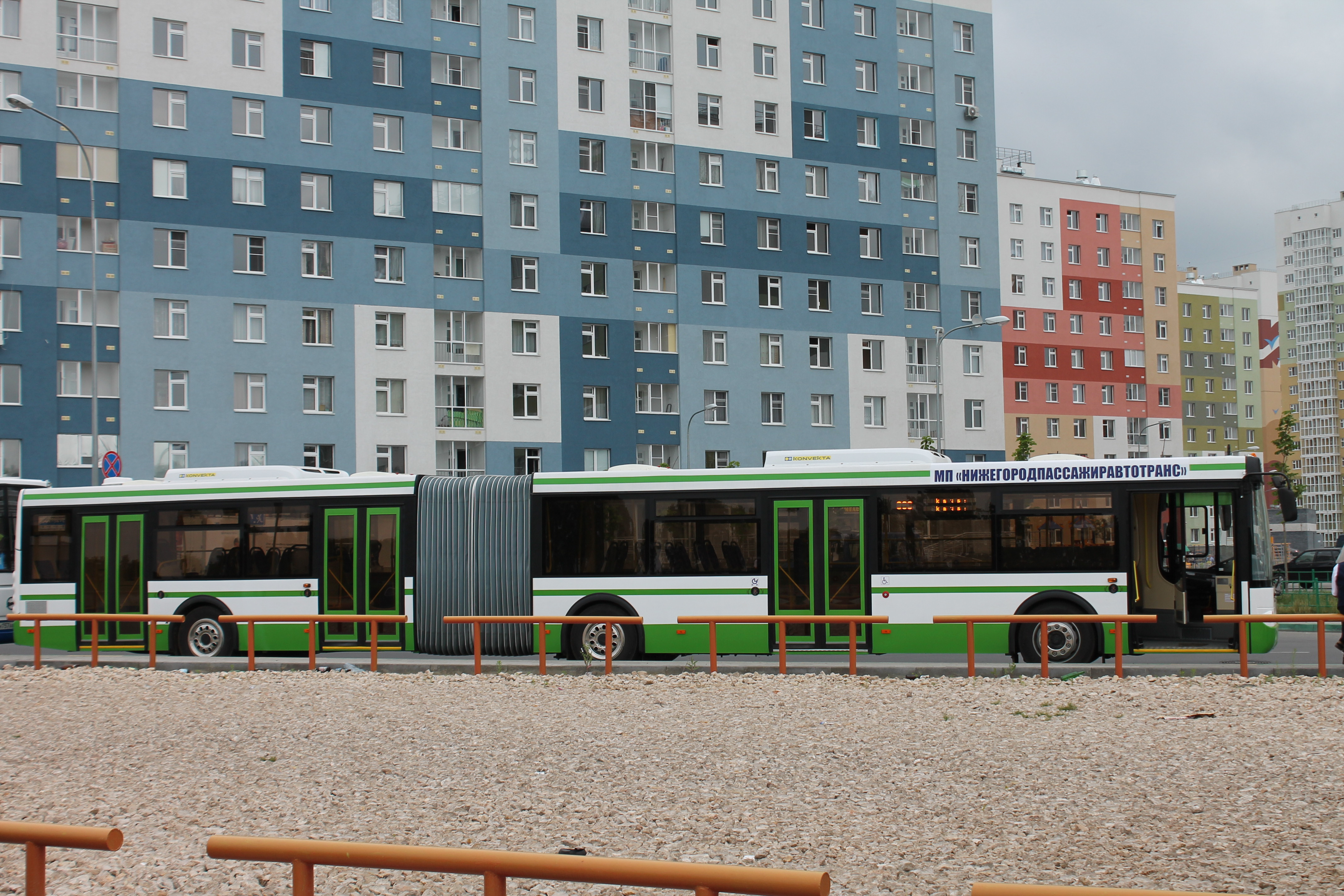 Два из восьми сломанных автобусов-гармошек отремонтировали в Нижнем Новгороде
