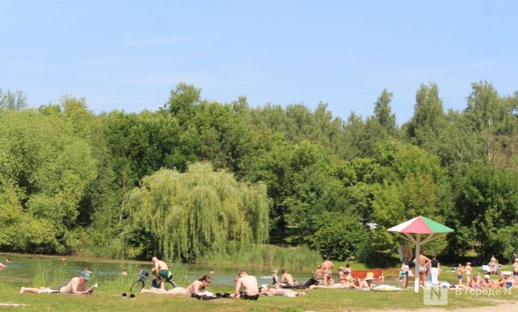Выживание в жару: фоторепортаж с пляжей Нижнего Новгорода - фото 78