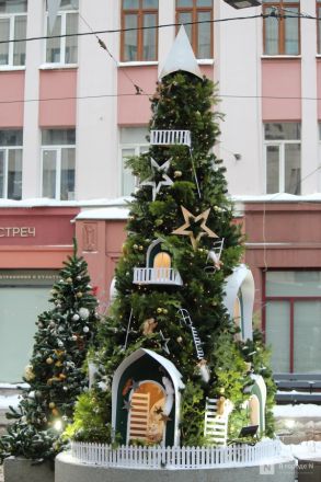 Оригинальная новогодняя фотозона с белками появилась в Нижнем Новгороде - фото 6