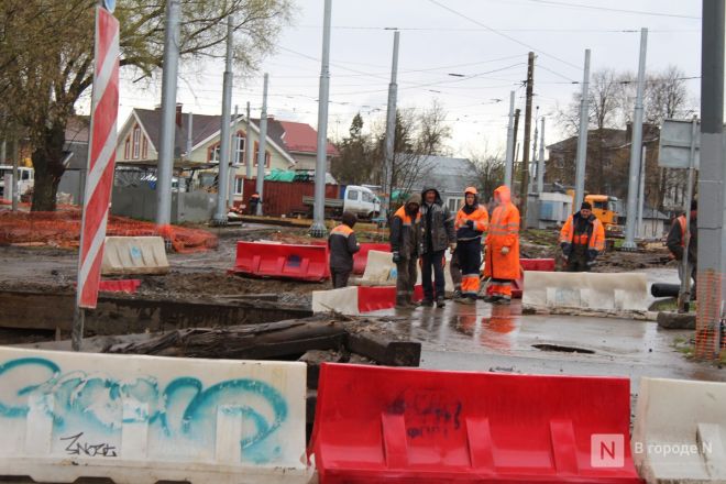 Огромные пробки возникли на перекрестке Ванеева &mdash; Сусловой в Нижнем Новгороде - фото 7