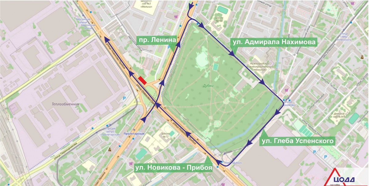 Часть проспекта Ленина перекрыли на неопределенный срок: карта - фото 1