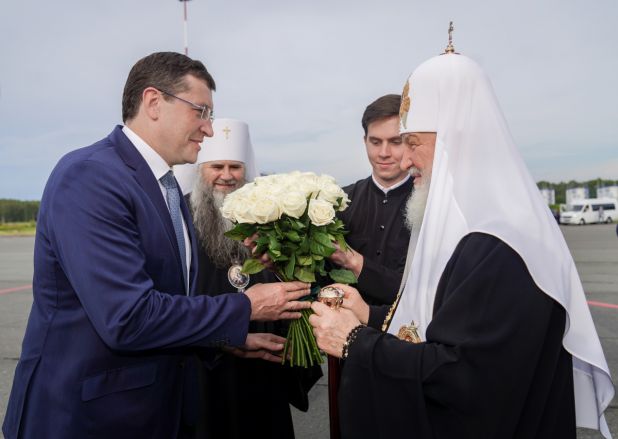 Патриарх Кирилл прибыл в Нижний Новгород 29 июля - фото 3