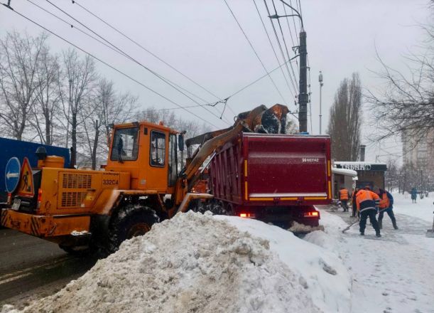 Мэрия снова отчиталась по уборке снега в Нижнем Новгороде - фото 6