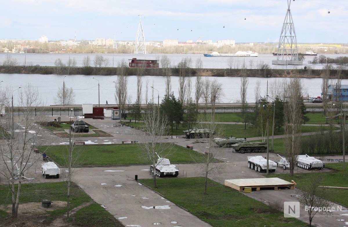 Ремонт музея техники в парке Победы завершится до 9 мая 2020 года