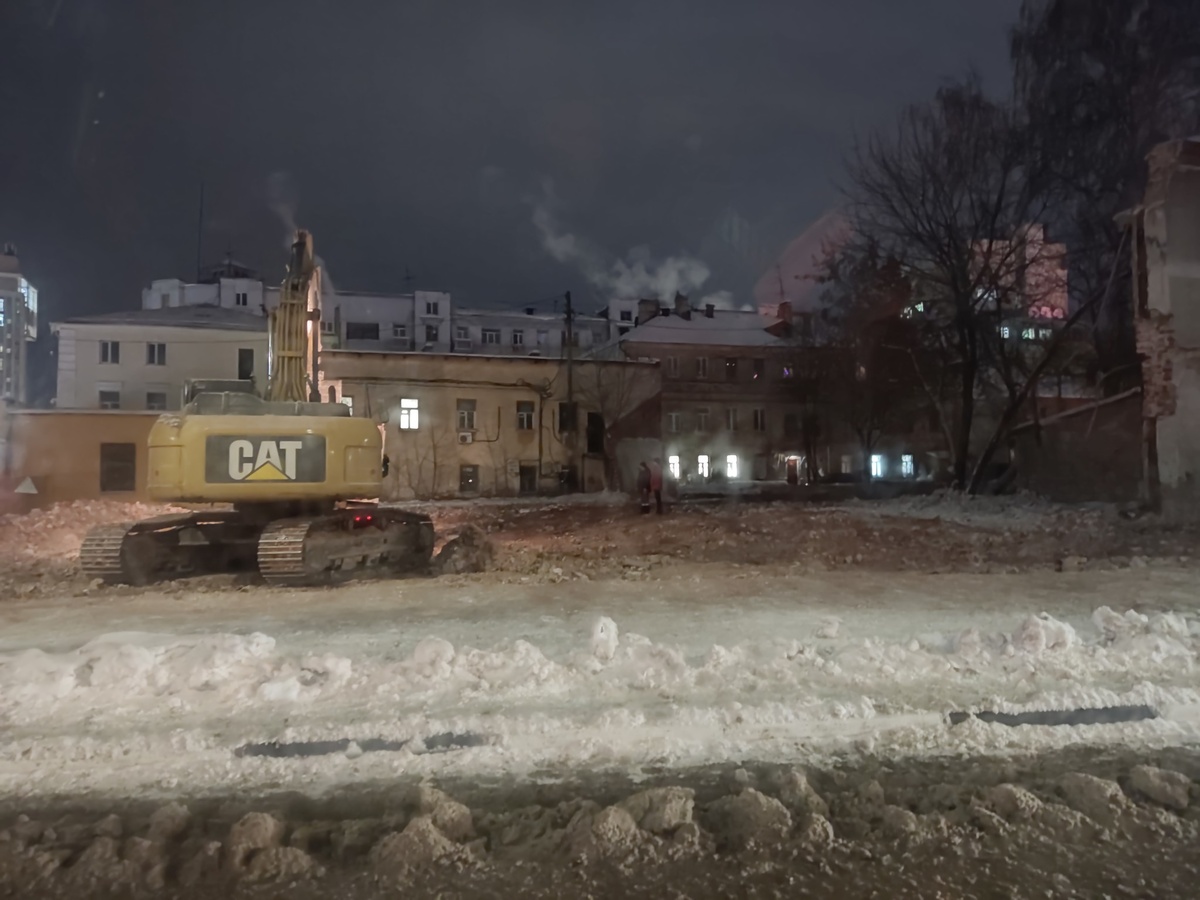 Старинное здание больницы снесли в Канавинском районе