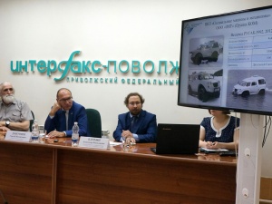 Ученые НГТУ рассказали журналистам о созданном ими новом транспортном средстве для Арктики