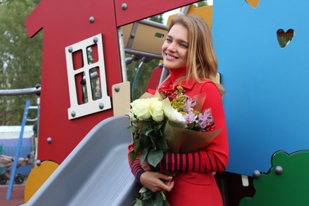 Наталья Водянова открыла инклюзивный игровой парк в Нижнем Новгороде (ФОТО)