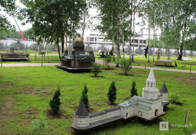 Вся Россия в миниатюрах: необычный парк открылся у нижегородской канатки &mdash; фото - фото 105