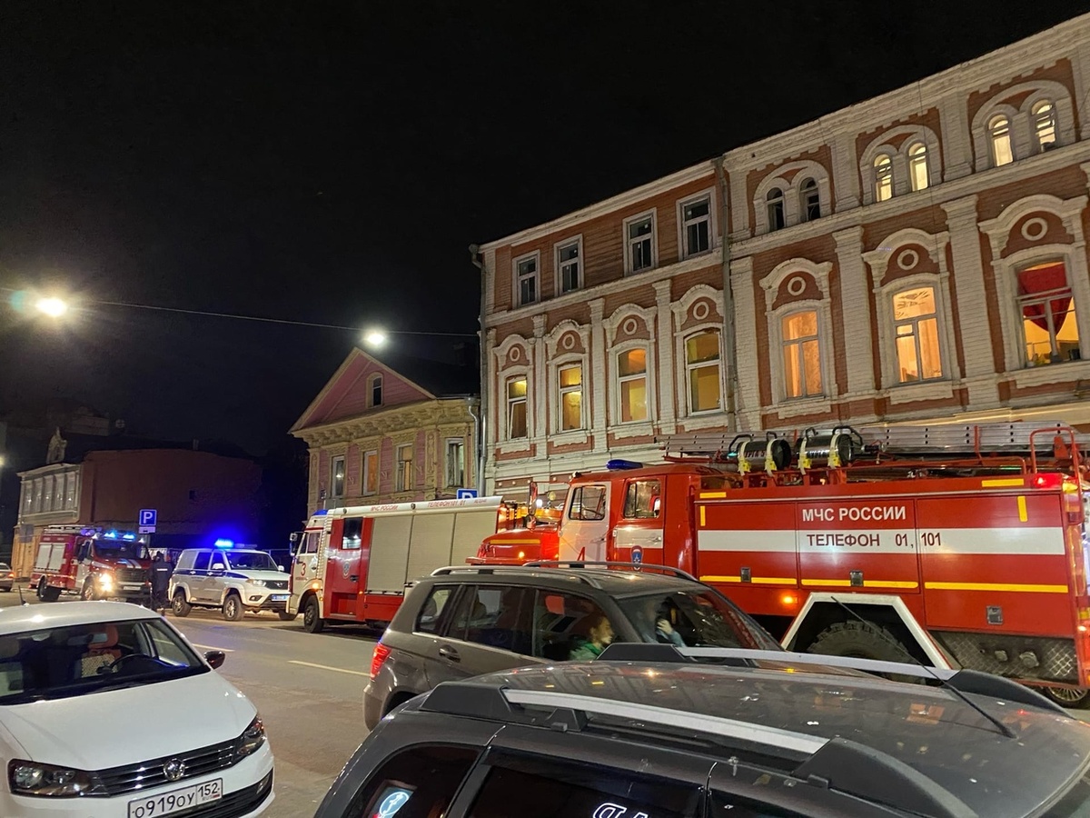 Пожар случился в подвале дома в центре Нижнего Новгорода - фото 1