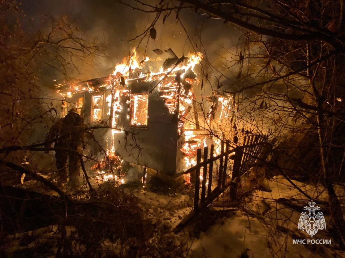 Мужчина погиб на пожаре в Ленинском районе Нижнего Новгорода - фото 1