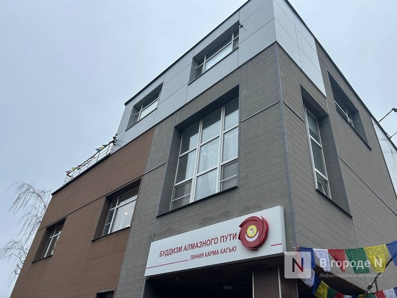 Трехметровую буддийскую статую открыли в Нижнем Новгороде - фото 14