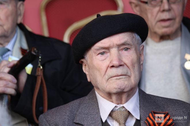 Фоторепортаж: парад в честь 80-й годовщины Победы прошел в Нижнем Новгороде - фото 12