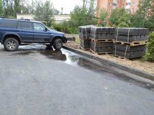 Больше половины работ по благоустройству на улице Рябцева уже выполнено (ФОТО)