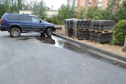 Больше половины работ по благоустройству на улице Рябцева уже выполнено (ФОТО)