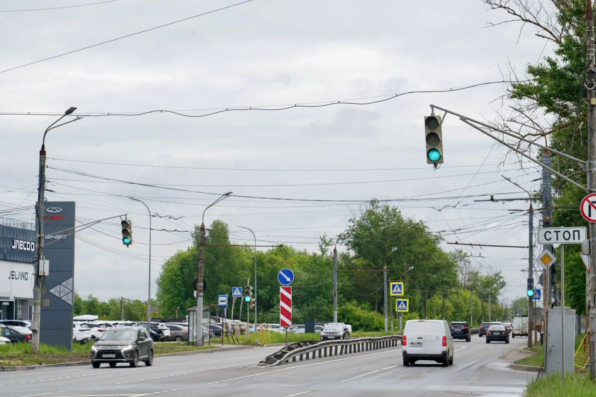 19 современных светофоров установят на Московском шоссе в Нижнем Новгороде - фото 1