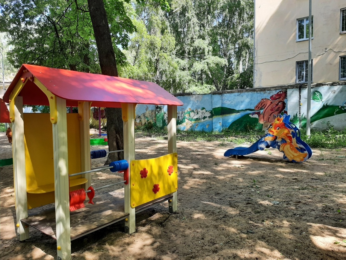 Новые игровые элементы для детей появились в нижегородских парках - фото 1