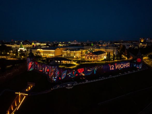 Яркие проекции украсят стены Нижегородского кремля в День России - фото 4