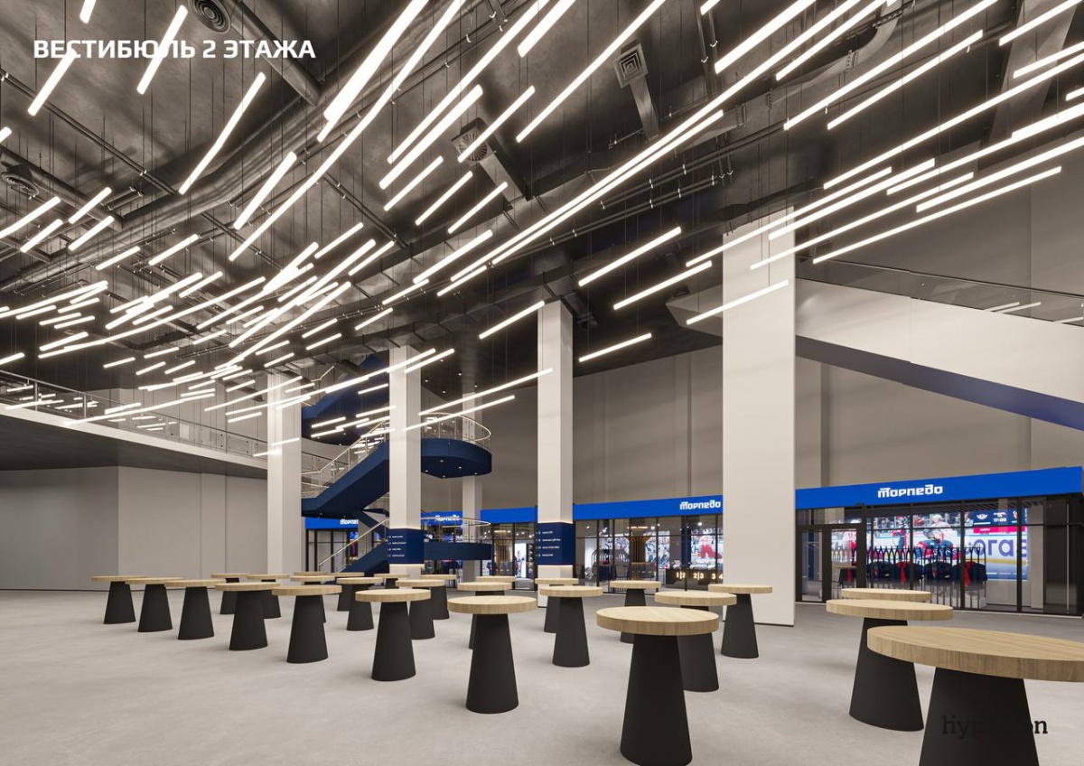 Нижегородцам показали, как будет выглядеть Ледовая арена изнутри - фото 1