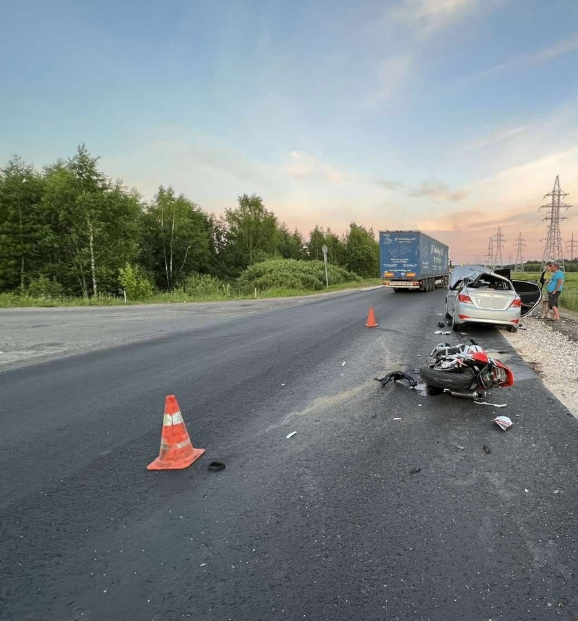 Мотоциклист погиб в аварии в Балахнинском районе - фото 2