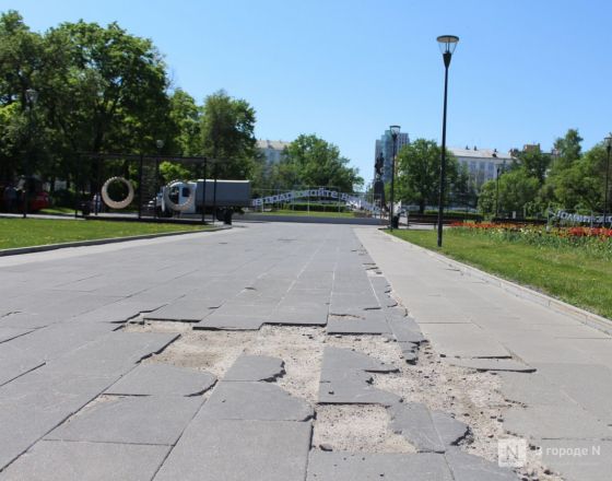 И снова провал: что не успели отремонтировать в Нижнем Новгороде после зимы — фоторепортаж - фото 81