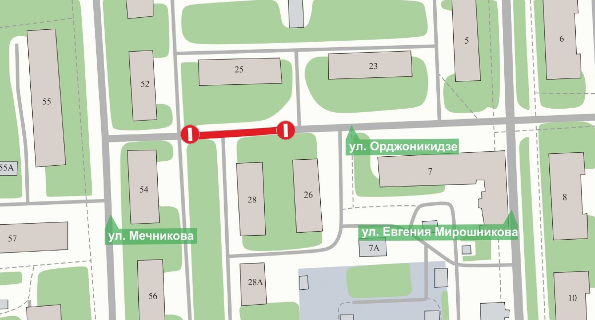 Улицу Орджоникидзе частично перекроют с 15 июля в Нижнем Новгороде - фото 1