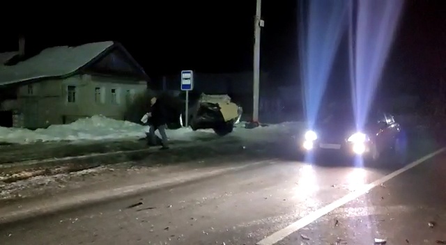 Два ДТП подряд случились в Навашине: погиб один человек - фото 1
