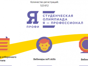 Почти в 2,5 раза выросло число регистраций на олимпиаду «Я — профессионал» от Нижегородской области