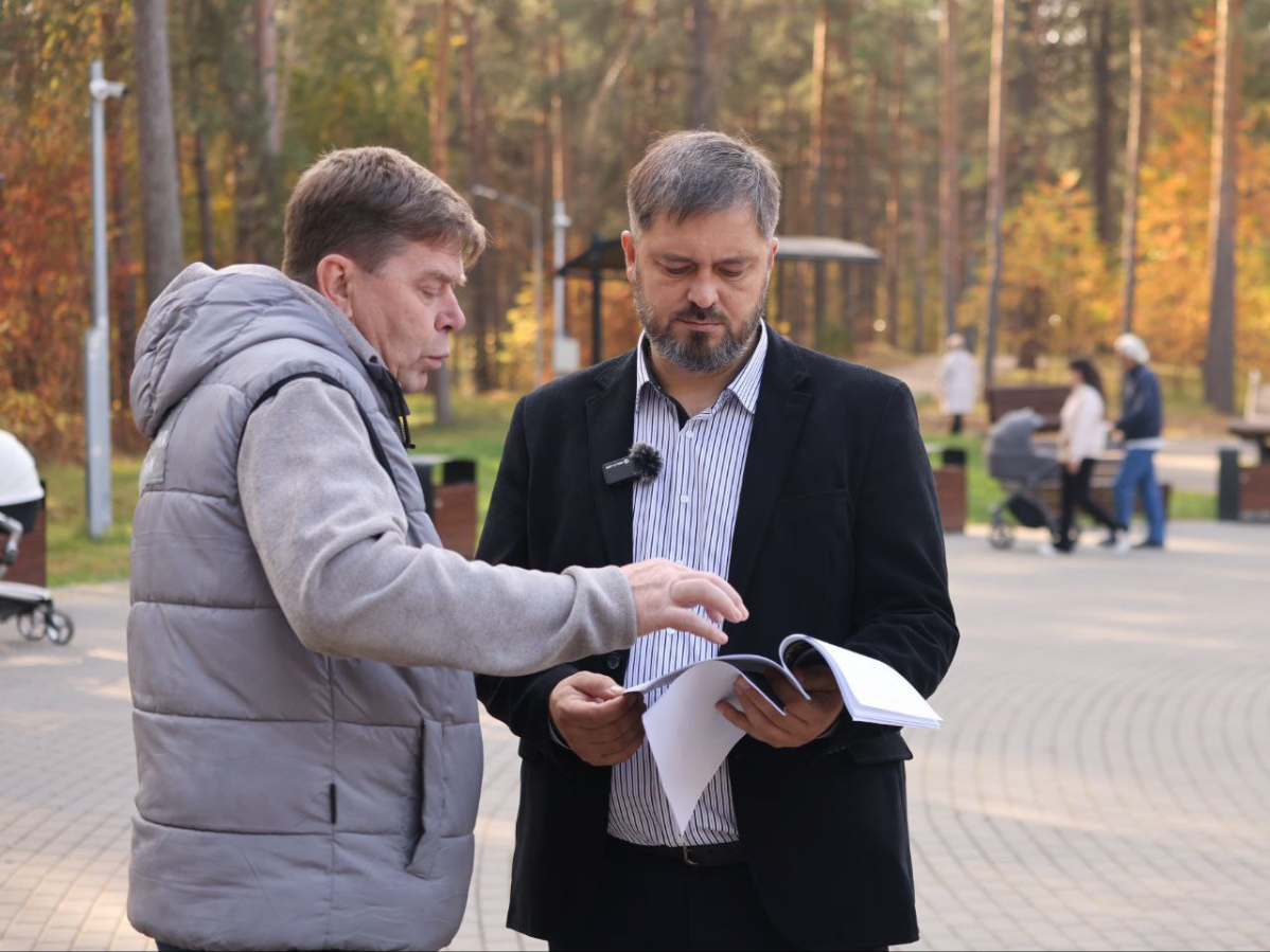 И. о. главы Дзержинска Михаил Клинков проверил парк &laquo;Утиное озеро&raquo; - фото 1