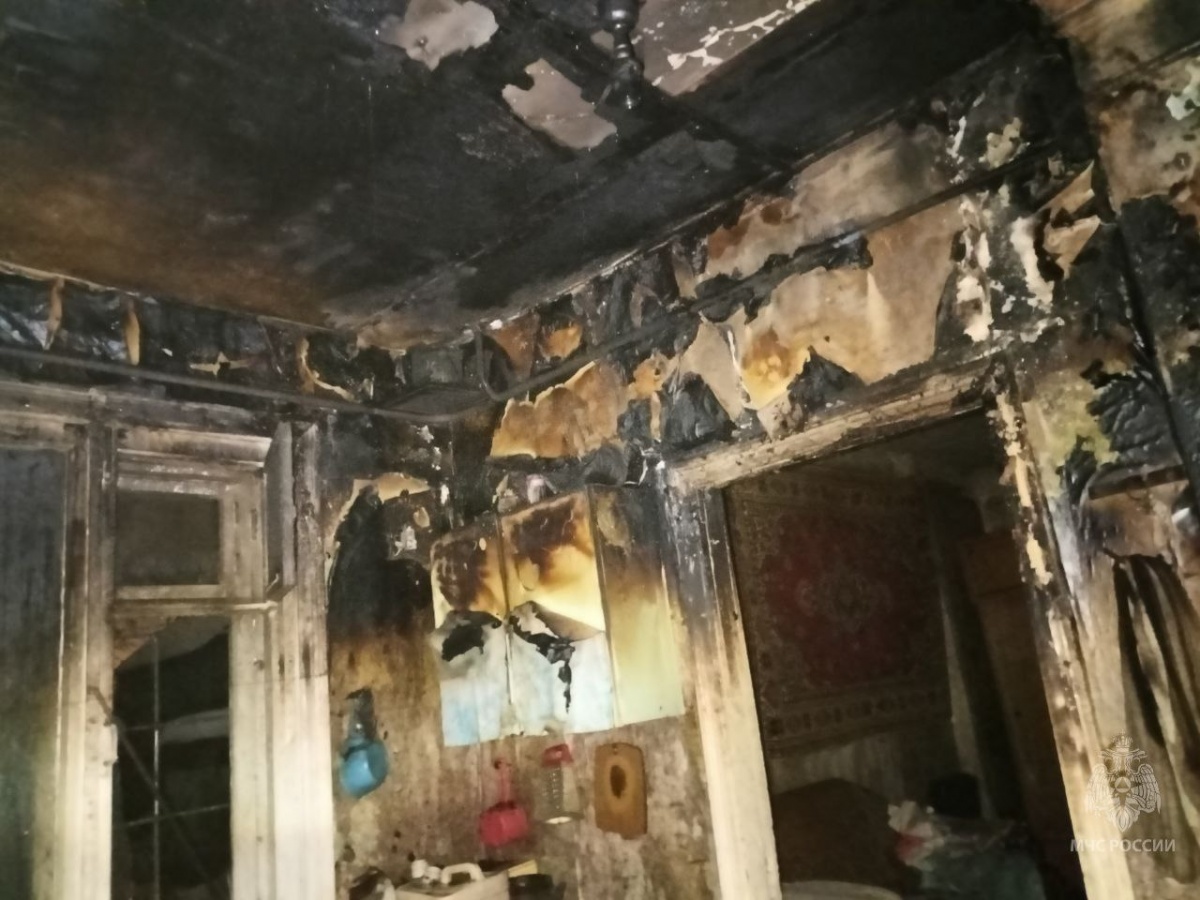 Две квартиры сгорели в Неклюдове 24 декабря - фото 1