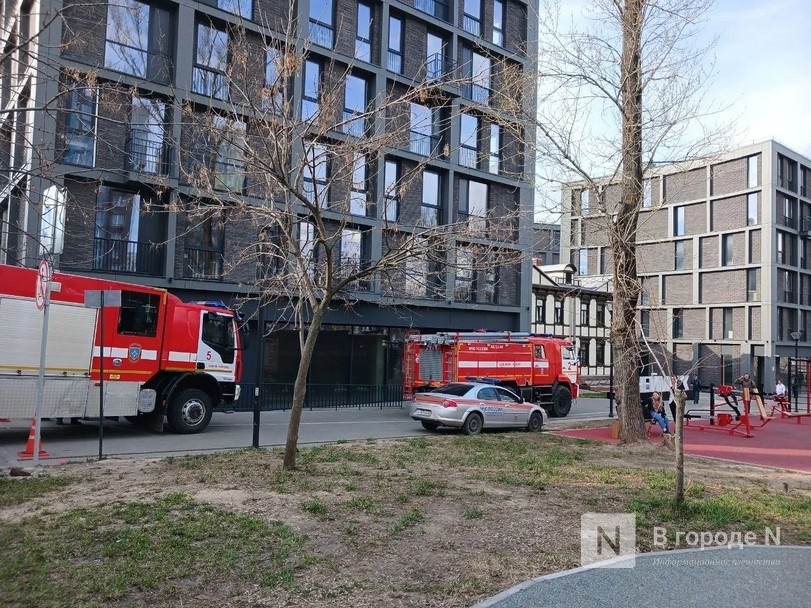 Скопление пожарных машин у ИТ-кампуса напугало нижегородцев - фото 1