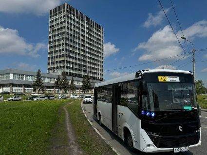 Новый автобус КамАЗ начали тестировать в Нижнем Новгороде