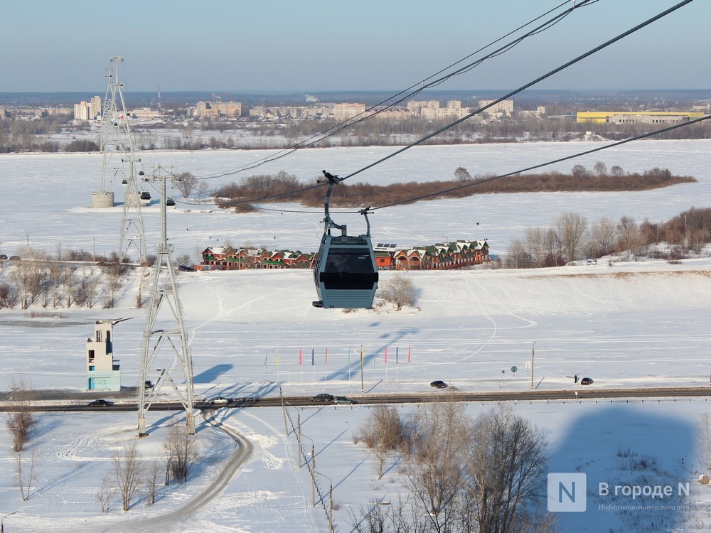 Канатная дорога в Нижнем Новгороде возобновила работу после остановки - фото 1