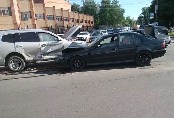 Два человека пострадали в жестком ДТП в центре Нижнего Новгорода