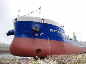 Третий танкер-химовоз нового поколения спущен на воду в Нижнем Новгороде (ФОТО)