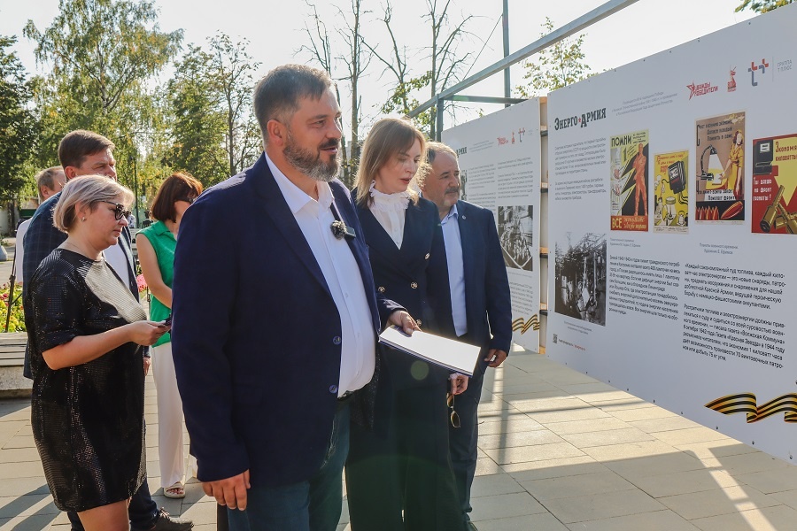 &laquo;Т Плюс&raquo; открыла в Дзержинске выставку &laquo;Дважды победители&raquo; - фото 1