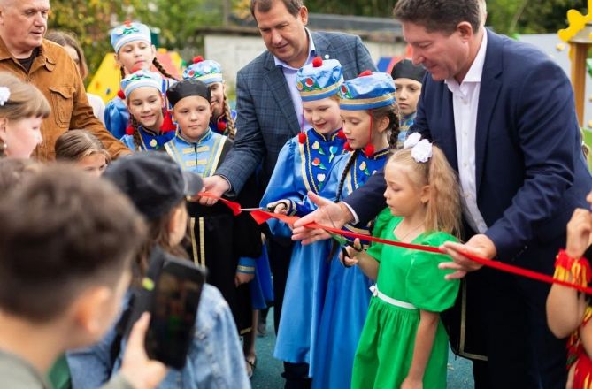 Многофункциональная детская площадка за 18 млн рублей открылась в Выксе - фото 3