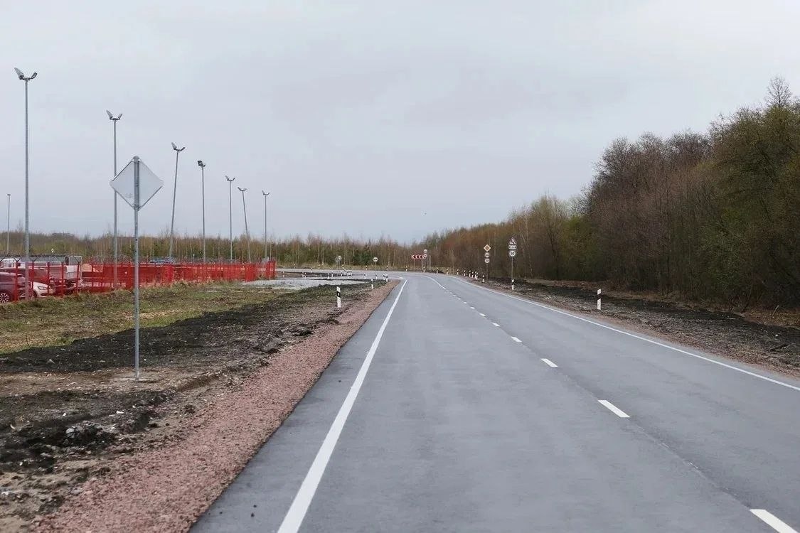 Новую двухполосную дорогу открыли в Дзержинске  - фото 1