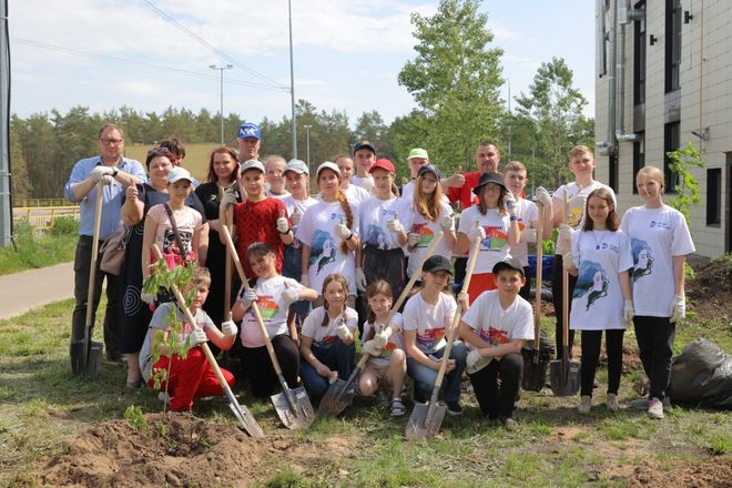 Более 55 деревьев высадили в Дзержинске 1 и 3 июня - фото 1