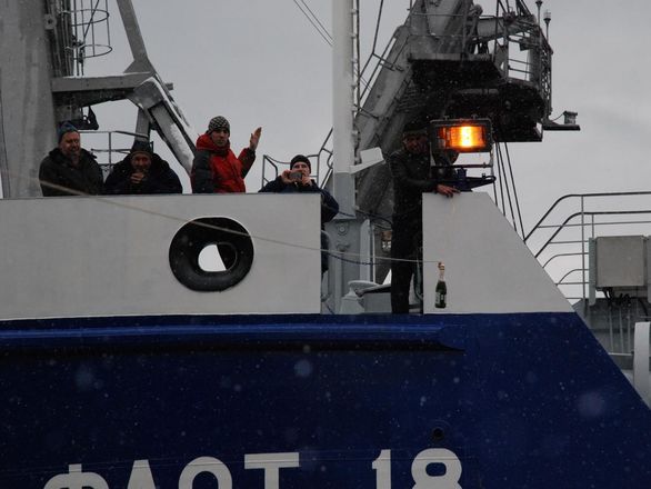 Третий танкер-химовоз нового поколения спущен на воду в Нижнем Новгороде (ФОТО) - фото 12