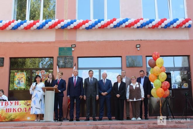 Шалабаев посетил линейку в школе №22 в Нижнем Новгороде: фото - фото 26