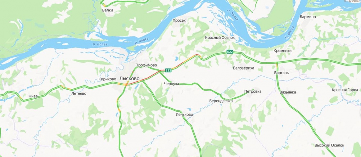 Две огромные пробки образовались на М-7 в Нижегородской области - фото 3